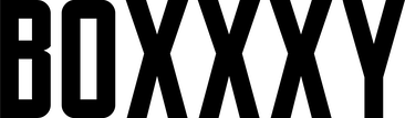 BOXXXY logo zwart